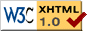 XHTML переходной 1.0 XHTML переходной 1.0